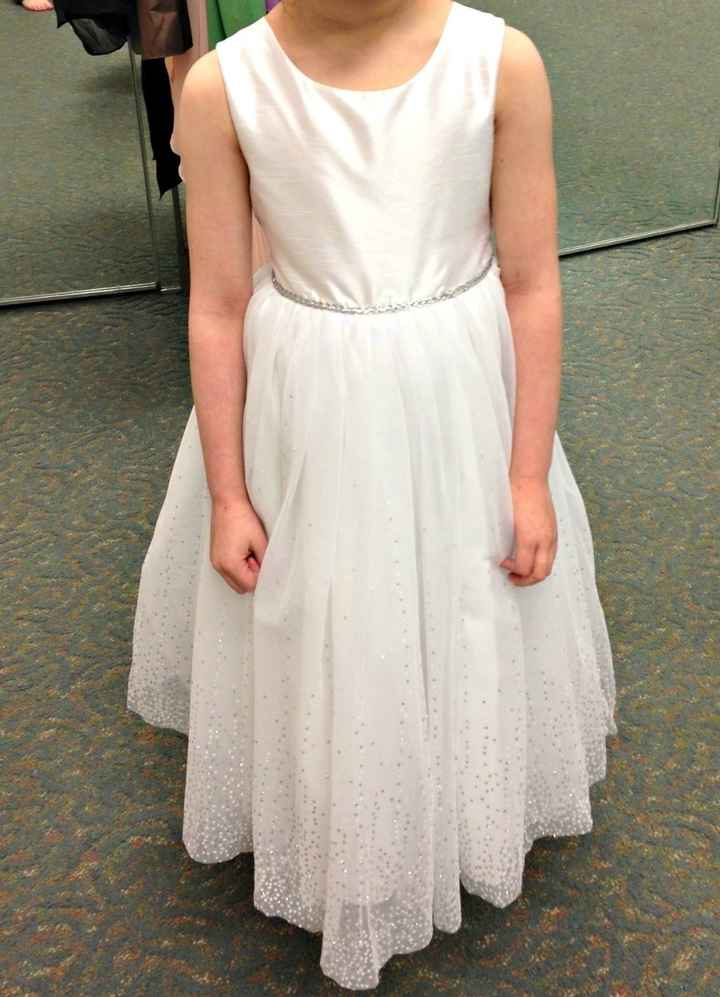 show me your flower girl dresses....