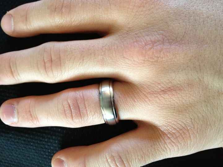 Show me you SO wedding band!