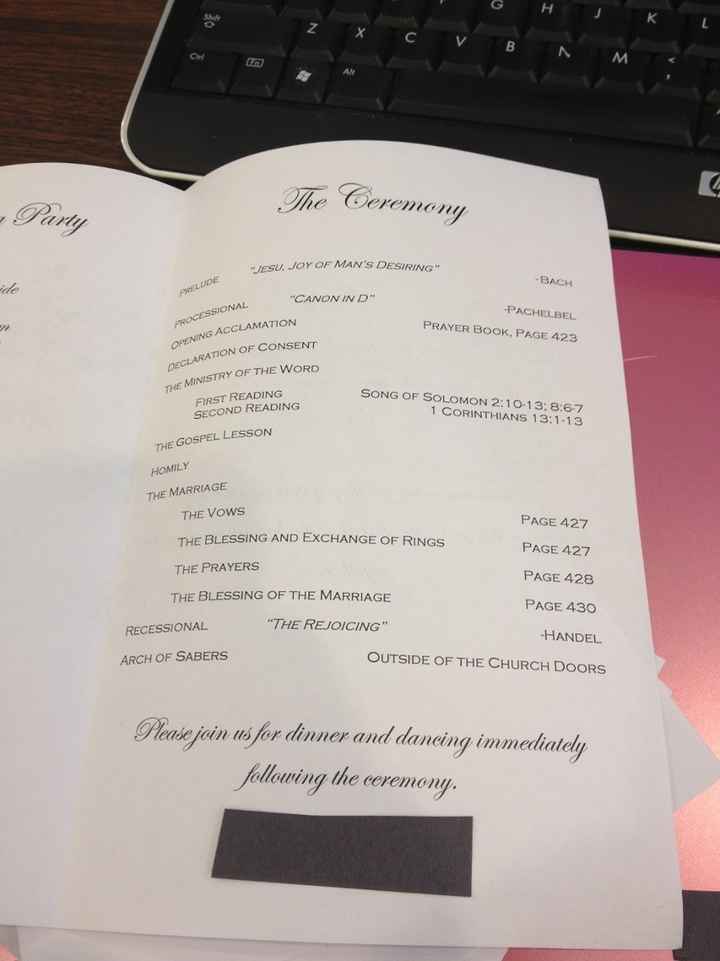 Programs are done!! (Pics)