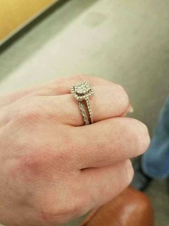 Lets see those beautiful engagement rings