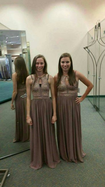 Bridal party attire