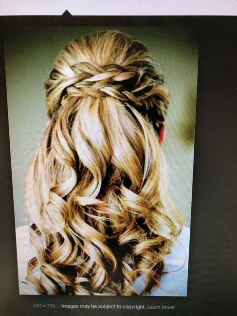 Hair up, down or half? - 1