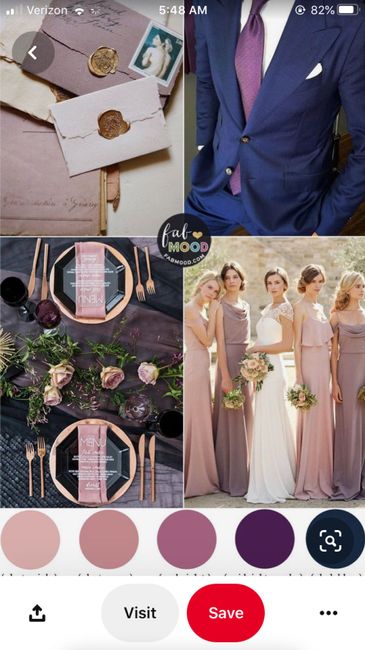 Wedding colors to coordinate with date? 1
