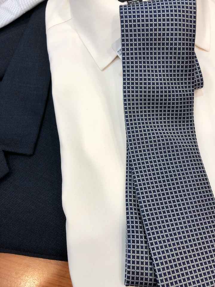 Grooms in Navy Suits! - 1