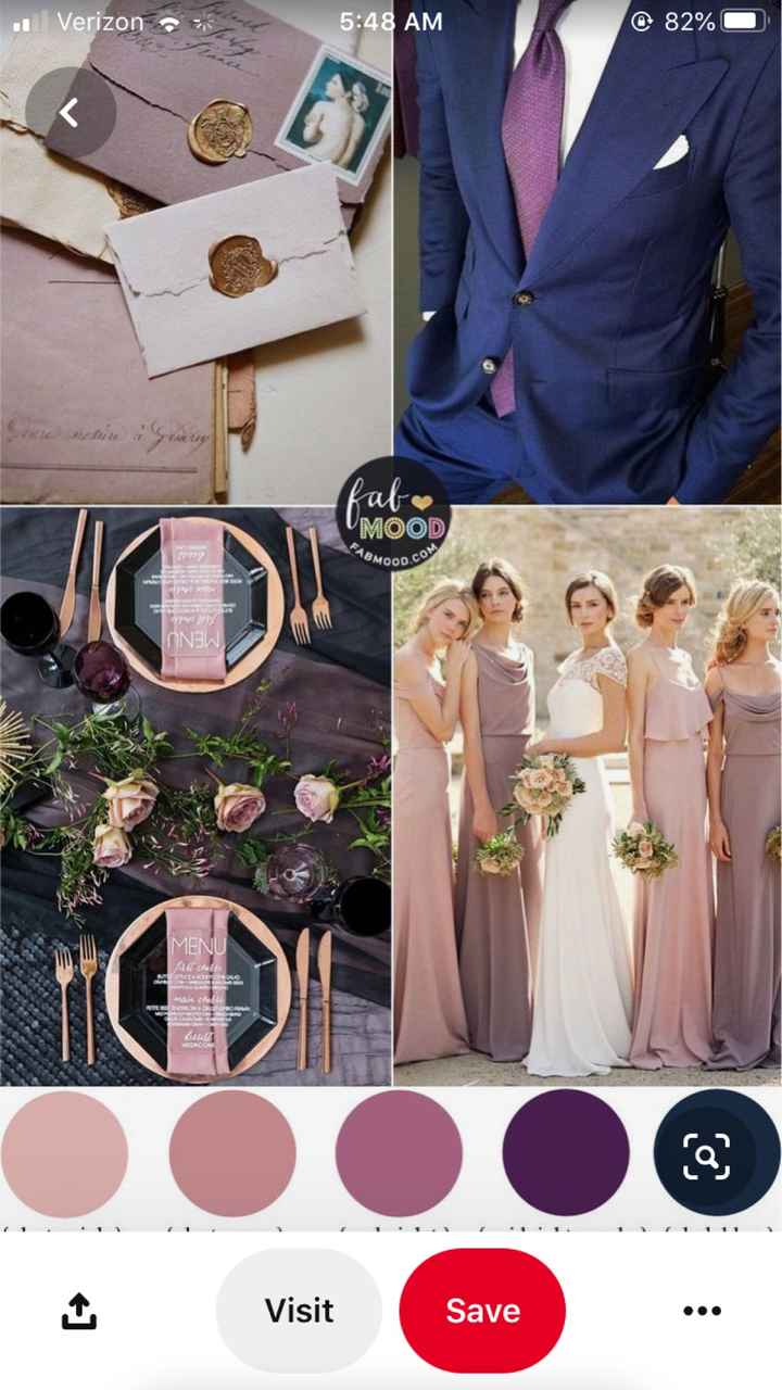 Wedding colors to coordinate with date? - 1
