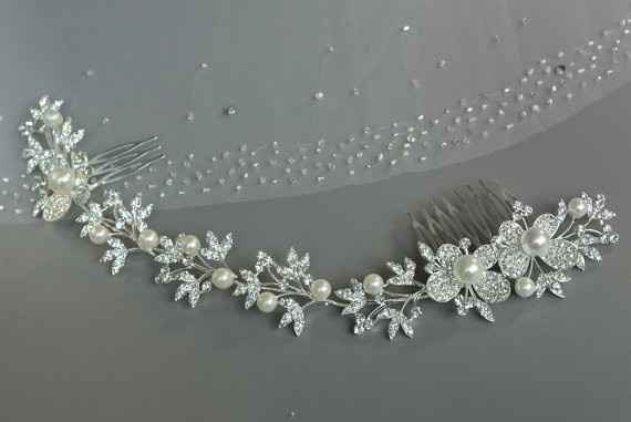 Bridal Hair Vine Comb