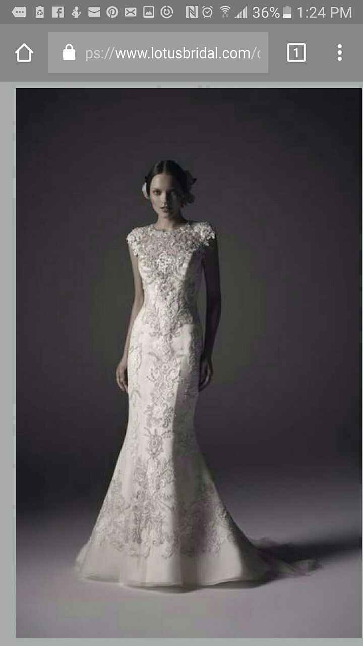 Wish I was a wedding dress designer..