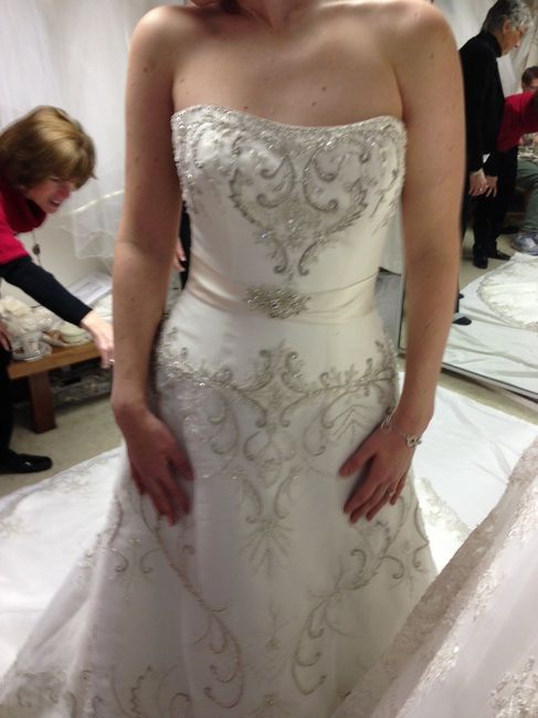 So, can I see your dresses?