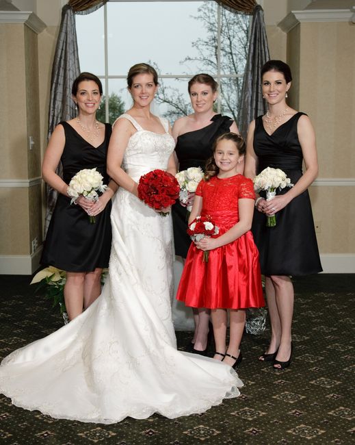 Who's doing Black Bridesmaid Dresses?