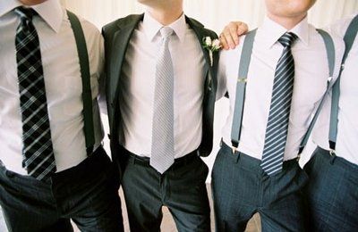 Groomsmen in mix-matched outfits?