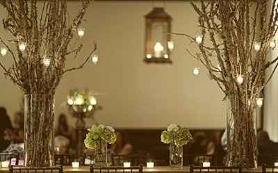 Rustic Centerpieces!  Eek! :)