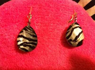 DIY Zebra Wedding jewelry *Pics*