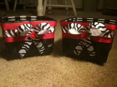 My DIY bathroom baskets :) *PIC*