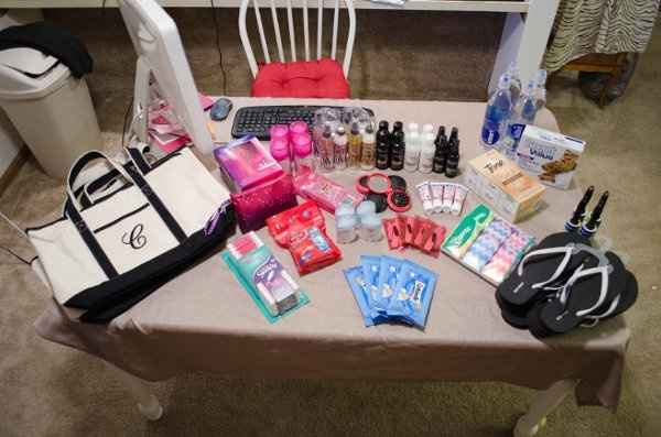 DIY Bridesmaid Bag (What to include w/ List)