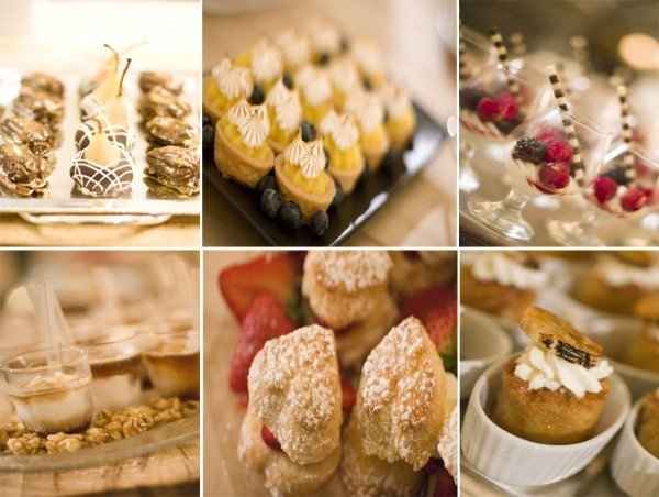 Dessert Only Wedding Reception