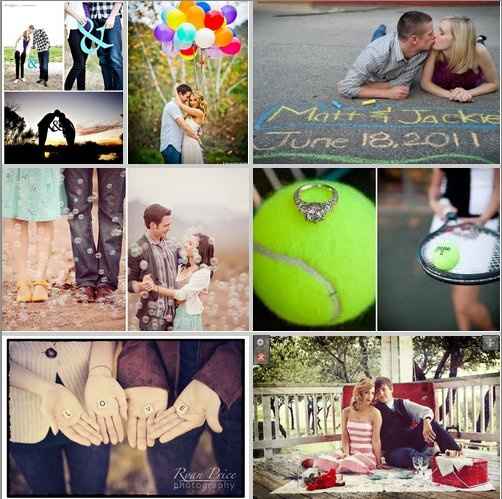 Wedding Engagement/Save the Date Props