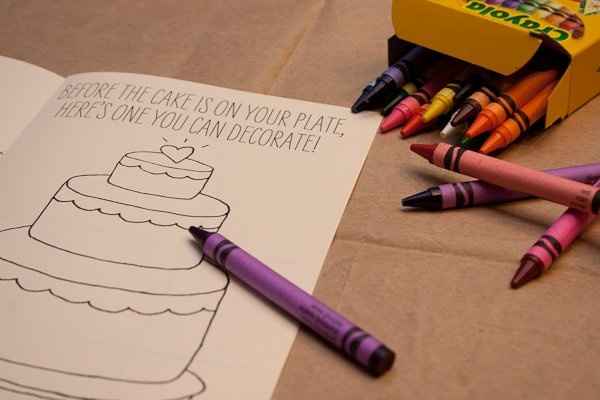 DIY Free Wedding Kid Activity