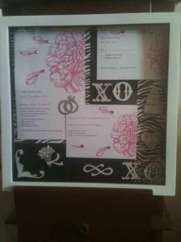 Invitation Shadow Box