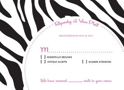Our Wedding Invites