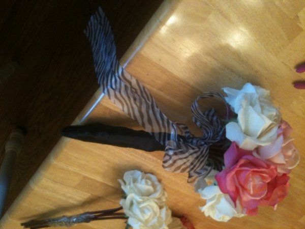 My DIY flowers!  :)  (Help!? Are they round enough!?)
