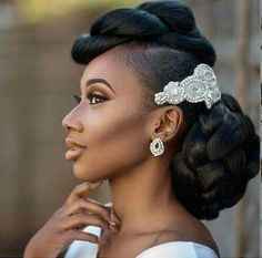African American Brides - Headpiece Inspiration