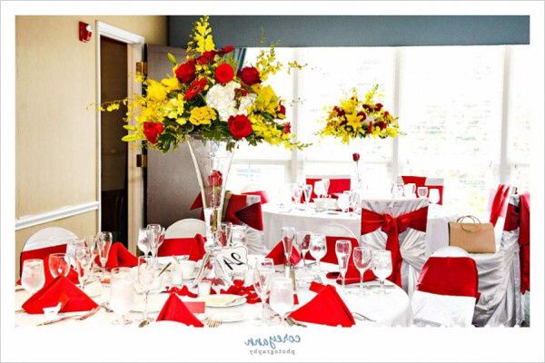 Can i bride use red in her color palette for a spring wedding - 3