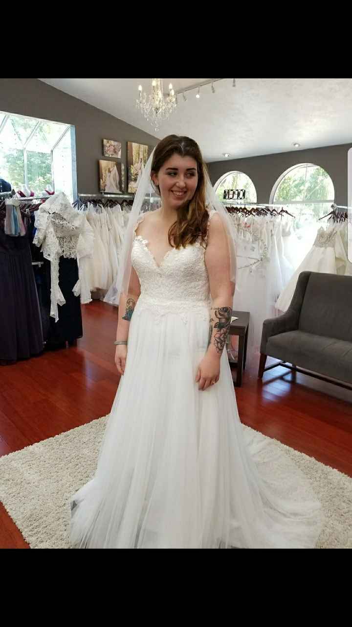 Bought my dress today! - 2