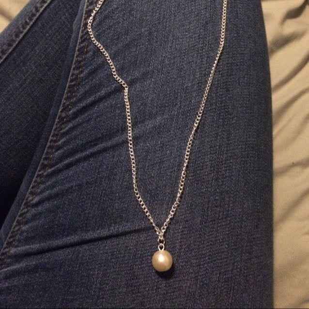 Looking for a necklace.