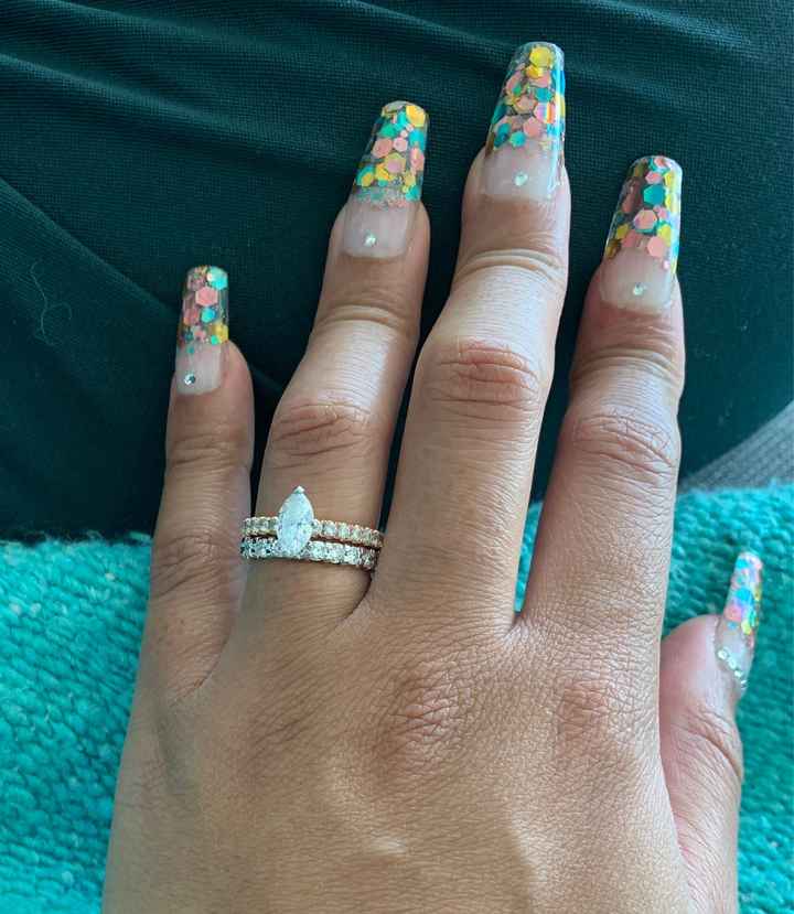 Wedding Band- bigger or smaller? - 1