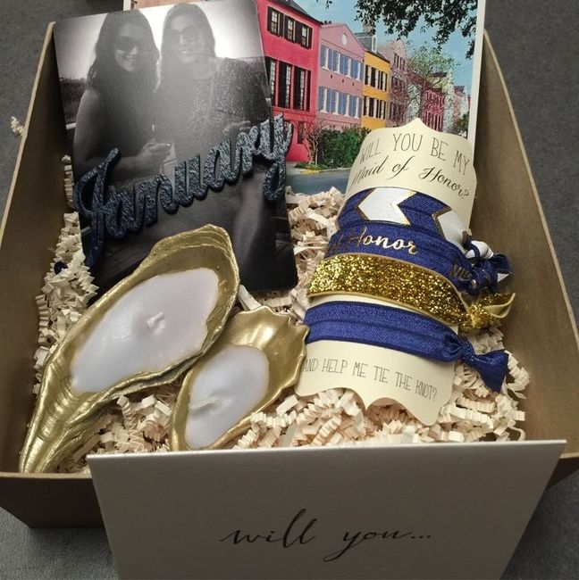 Bridesmaid boxes!!