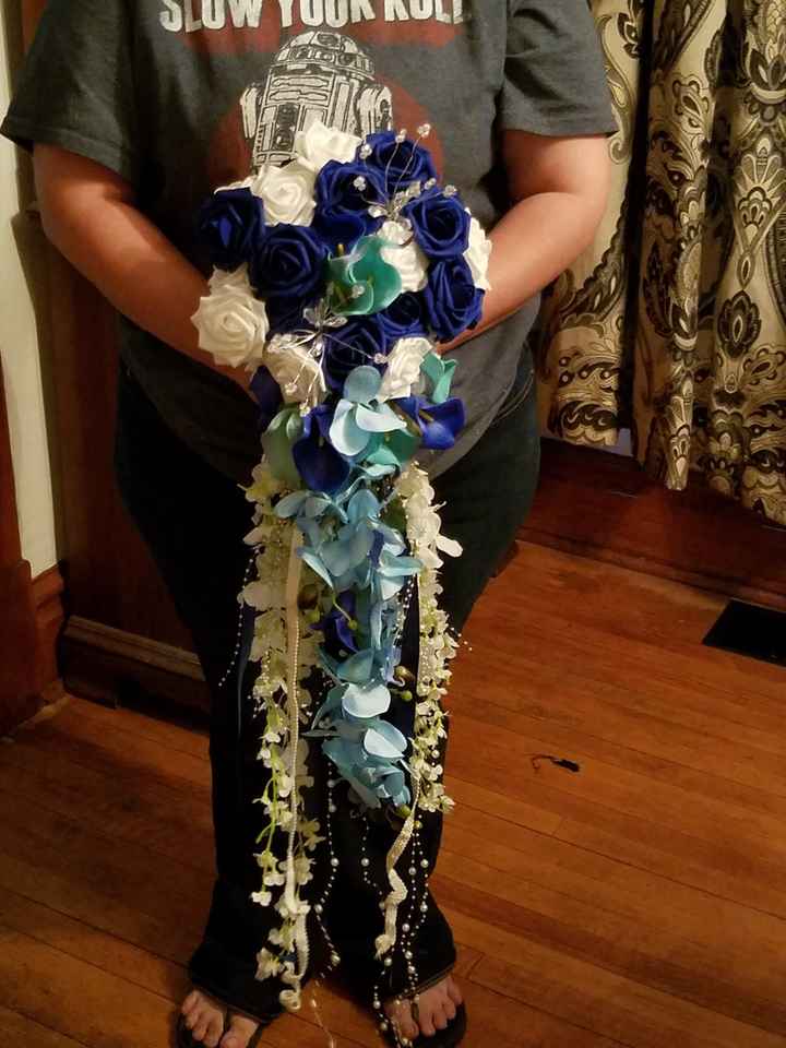 Is any one making their own bridal bouquet?