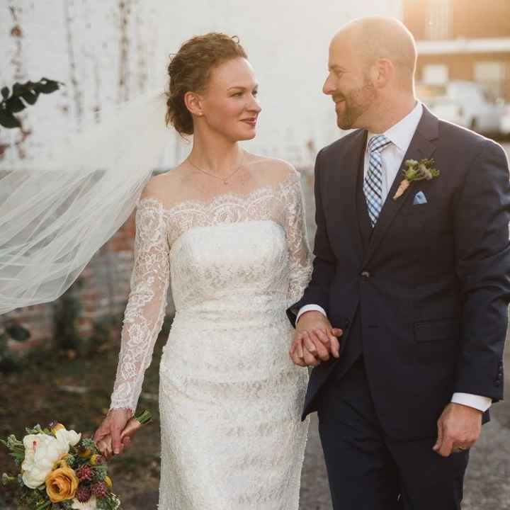 Adding straps to a strapless dress -- how did it turn out?