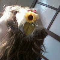 My fascinator from etsy came!