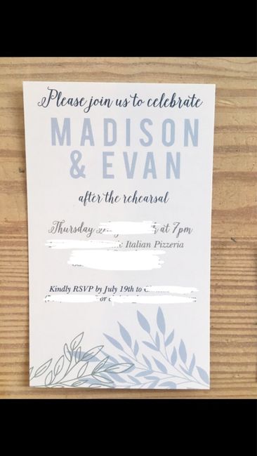 Wedding Invitations Are Going Out! Show Me Yours!!! - 3