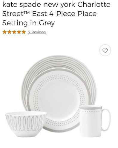 Dinnerware