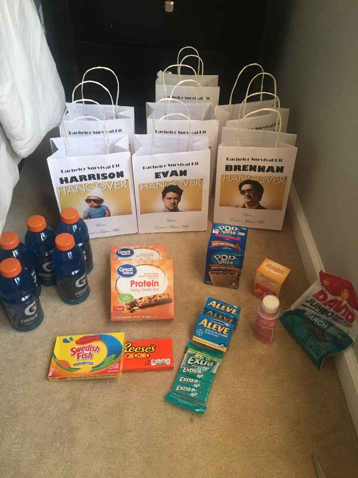 diy Bachelor Survival Kits! - 1