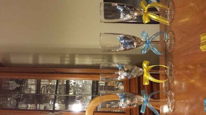 My centerpieces are done omg!!!!