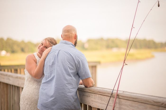 We love fishing