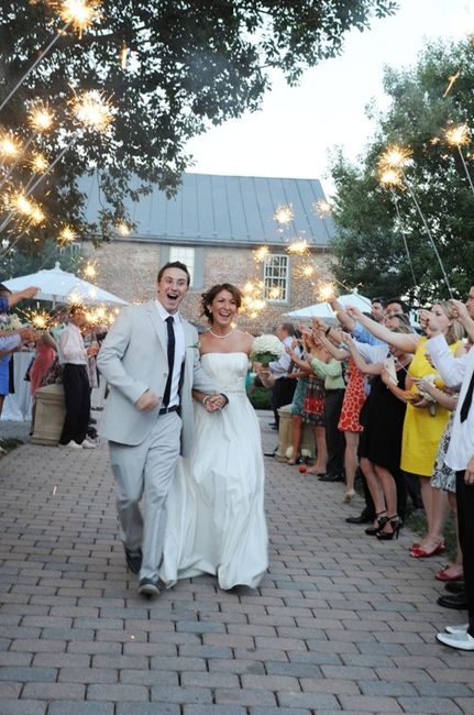 Sparklers during the day? 1