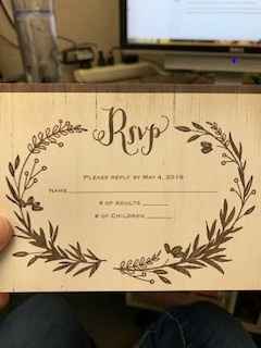 Front of RSVP