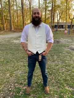 Don't mind the fluffy beard and clothes tag, haha