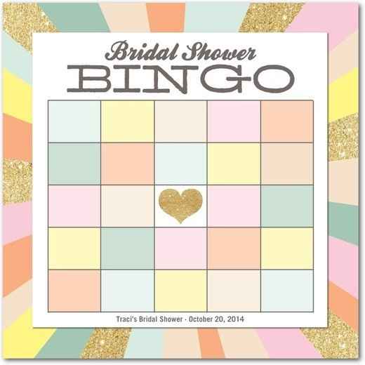 Bridal Shower Bingo, Suggestions Needed