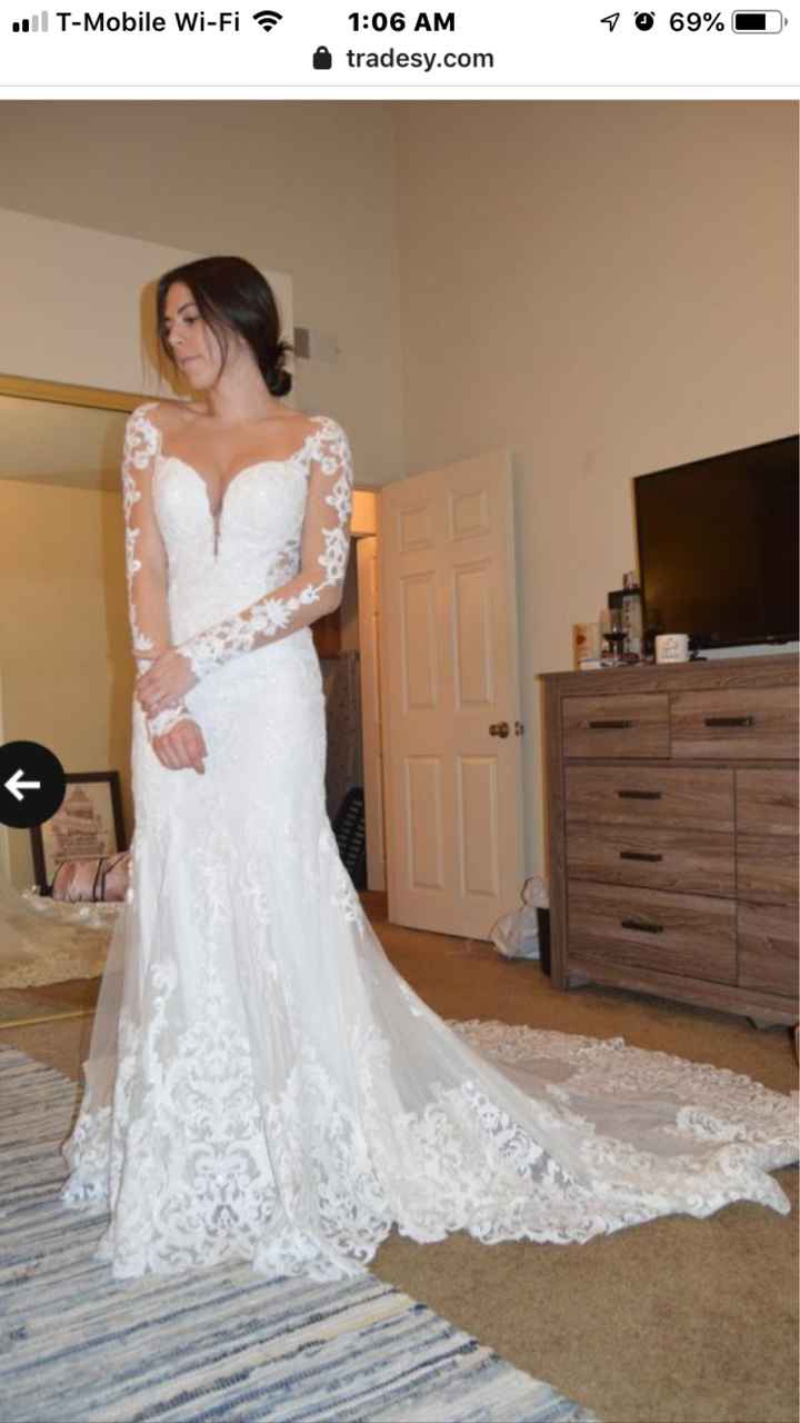 Did you end up with a complete different dress than planned? - 1