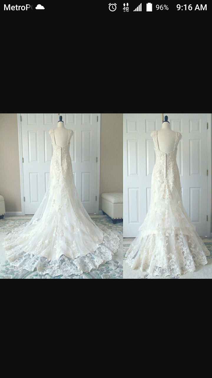 Any ideas on bustle??