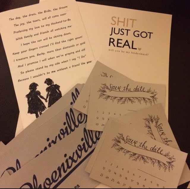 Bridesmaid Proposal boxes