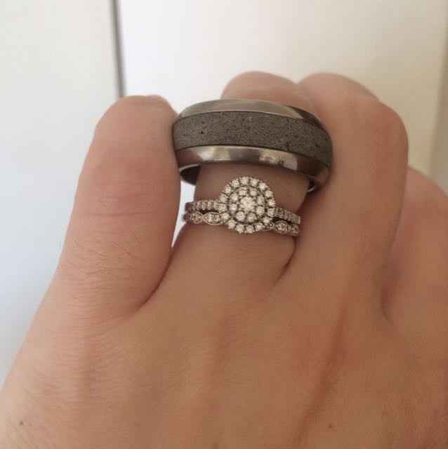 The nerves, the excitement, THE RINGS!