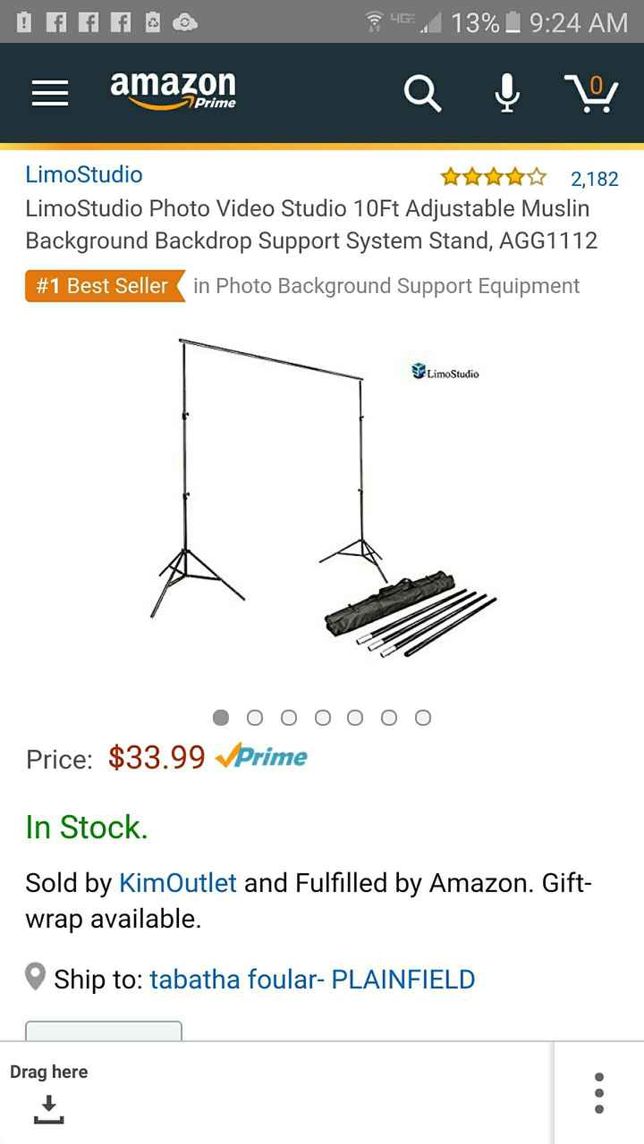 Backdrops (draping) rental prices