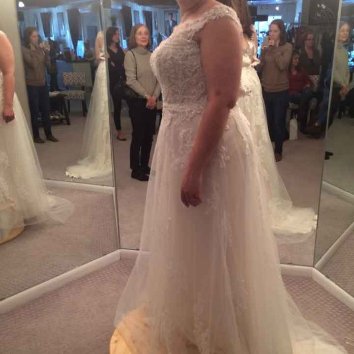 Plus size bride