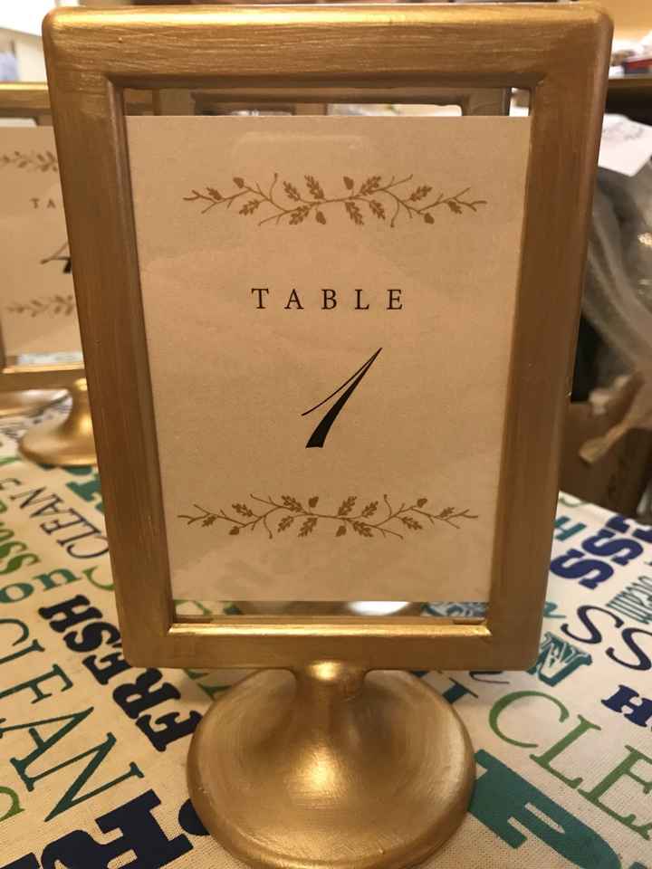 Table Number Craft, IKEA Style!