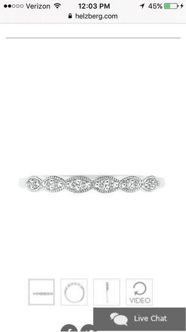 Vintage Style E-ring Wedding Band ideas?